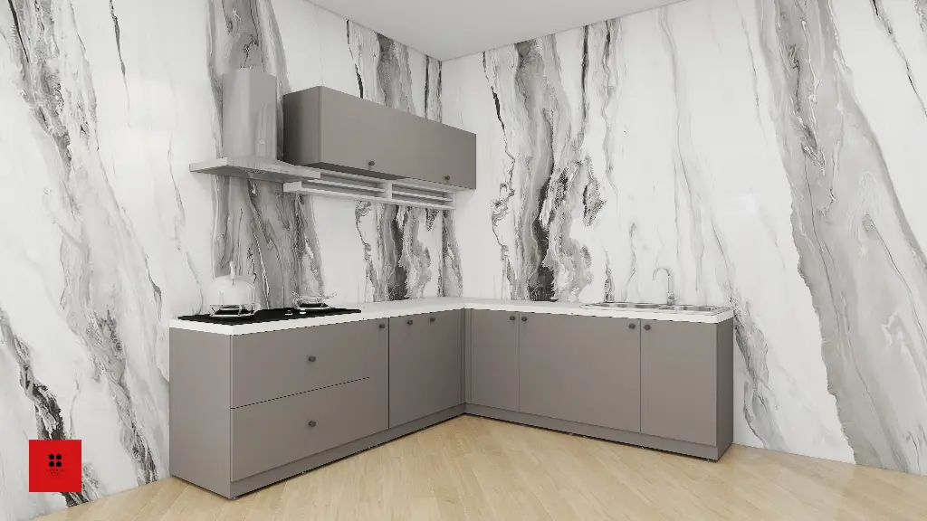 Kitchen Karma (Silver Grade, Matte Solid Laminate, None)