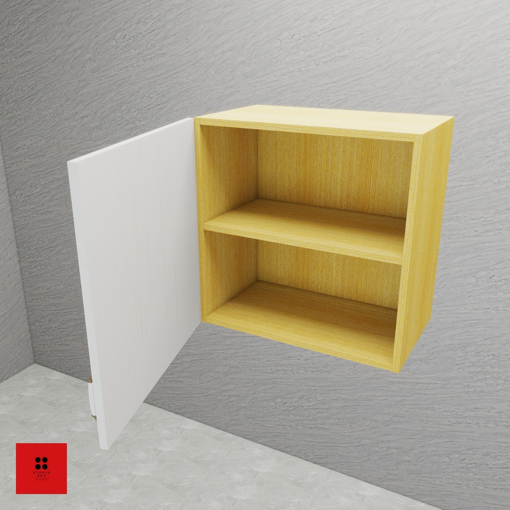 Wall Unit with 1 Shutter and 1 Removable Shelf - 450 x 350 x 720