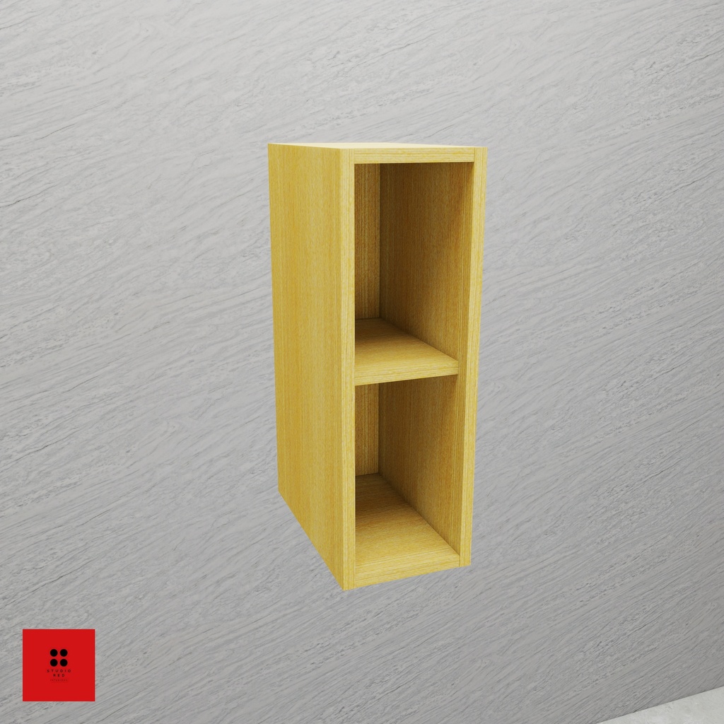 Wall Open Unit with 1 Removable Shelf - 600 x 350 x 600