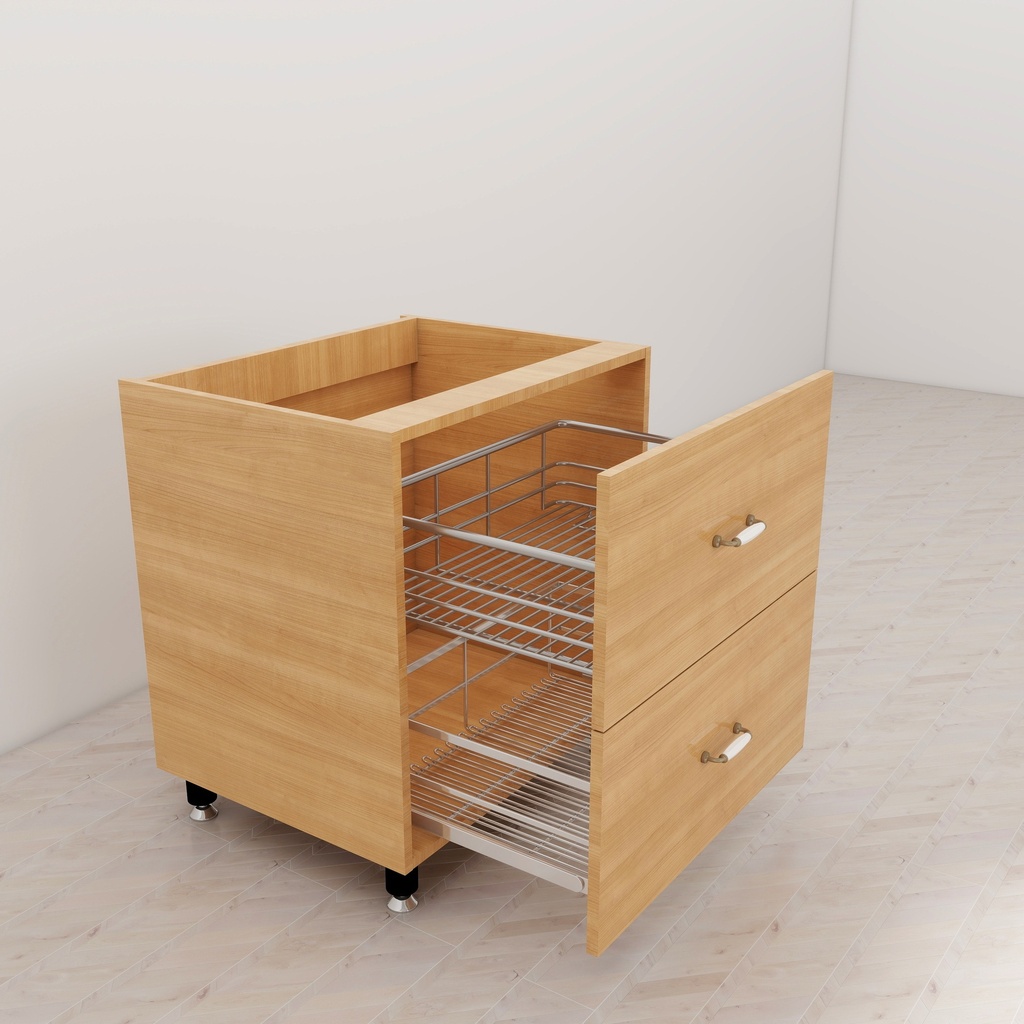 Kitchen Base Wire Drawer (2L Thali and Plain) 601 x 580 x 820