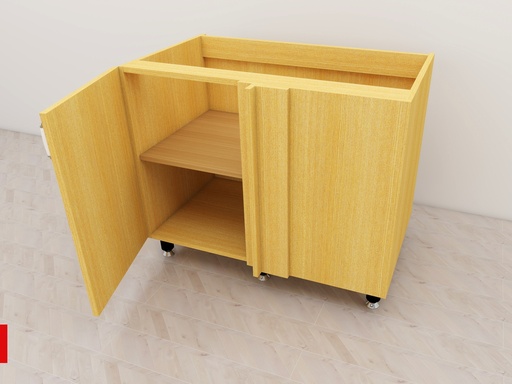 [KBU-BCU1S-LSLO-H820-W900] Base Blind Corner Unit with 1 Shelf (Left Side/Left Opening) 900 x 580 x 820