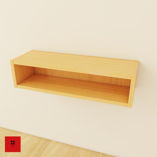 [TV-WM-OS-H-H150-W600-D200] Open Shelf Cabinet (Horizontal) 600 x 200 x 150