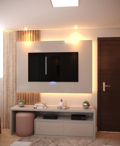 LuminaGlow TV Console