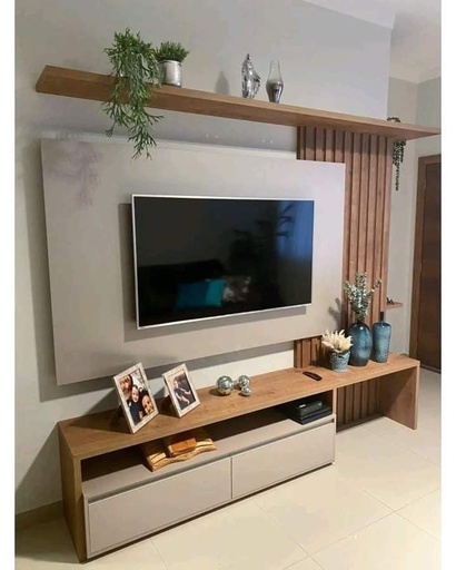 HexaWall TV Shelf